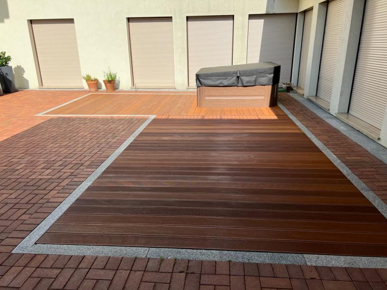 tarasy na wymiar - tarasy drewniane z kompozytu - taras pod basen spa - montaż tarasów saunakor (5)